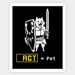 Pet The Lesser Dog Sticker